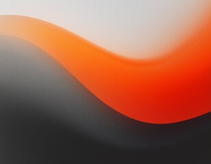 Wall Mural - grainy background, gray orange red white black abstract color wave noisy texture banner poster heade