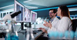 © Andrey Popov - Doctors use video conference to discuss lab results
