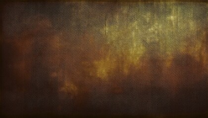 Aufkleber - aged vintage grunge texture with golden brown gradient, antique distressed background for retro design and old paper effect

