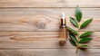 © StudioATC - Long Exposure Lash Serum Bottle Photography: Eco-Friendly Flat Lay Image for Sustainable Beauty Brand
