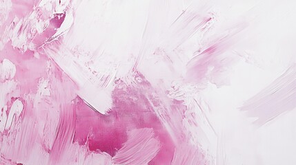 Aufkleber - Abstract soft white canvas with delicate pastel pink strokes creating a soothing artistic effect in interior decor