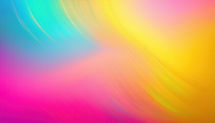 Poster - soft gradient abstract background with smooth pastel hues of pink, yellow, and blue, perfect for modern digital design and branding

