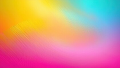 Poster - soft gradient abstract background with smooth pastel hues of pink, yellow, and blue, perfect for modern digital design and branding

