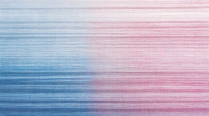 Poster - Pencil strokes create a smooth gradient from muted blue to soft pink hues in a calming abstract design
