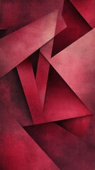 Aufkleber - Textured geometric pattern in deep shades creating a striking visual composition