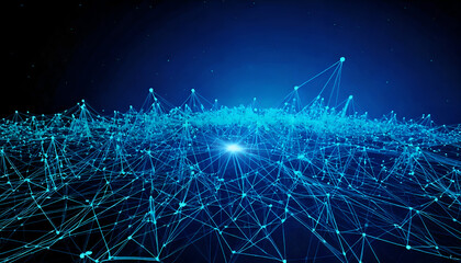 Technology Network Background