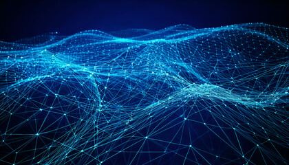 Technology Network Background