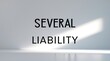 © DavoeAnimation - Several liability concept on a plain background with soft light direction