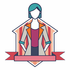 fashion banner with modern style