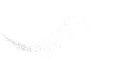 Wall Mural - magic shining white dust. fine, shiny dust bokeh particles fall off slightly. fantastic shimmer effe