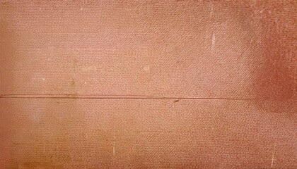 Poster - textured peach colored fabric background with subtle diagonal weave pattern and natural imperfections for design use

