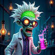© Gayantha KJ - A mad Scientist Zombie