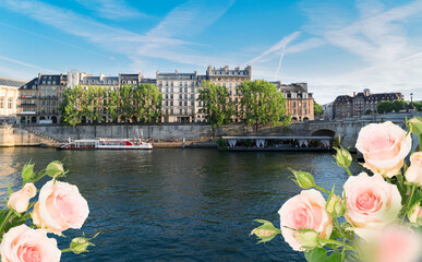 Wall Mural - pont des arts, paris, france