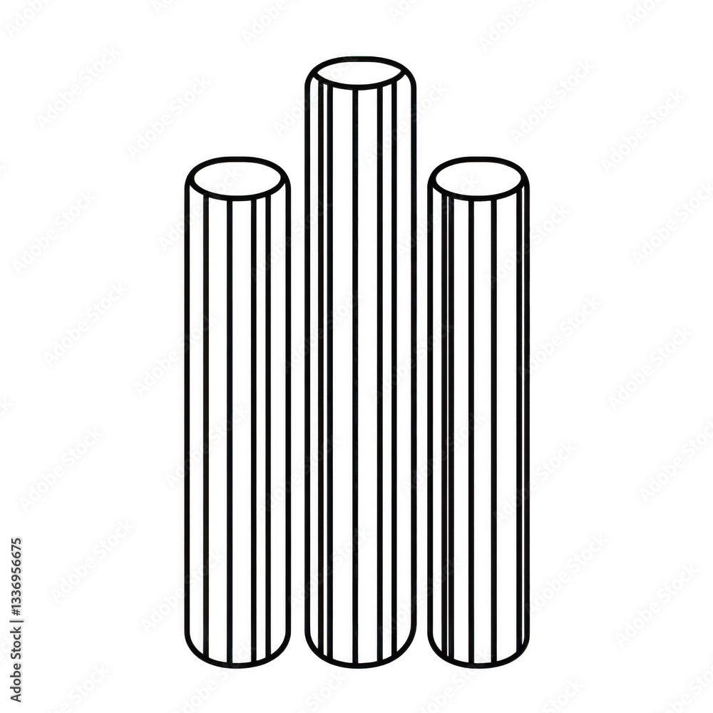 icon of a bar chart with three bars increasing in height PNG ...