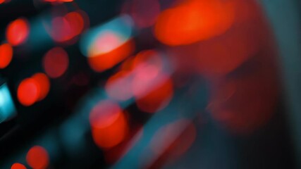 Wall Mural - vibrant abstract background showcasing colorful lights and patterns that evoke a sense of modern tec
