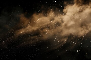 Wall Mural - Sandstorm space atmosphere astronomy.
