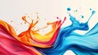© POV Studio - Vibrant liquid paint splashes