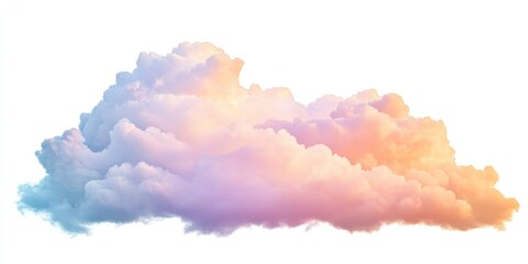 Wall Mural - cloud sky weather pastel.