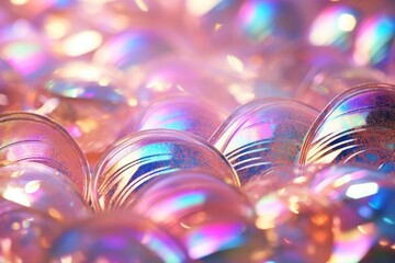 Wall Mural - metallic texture glitter backgrounds sphere.