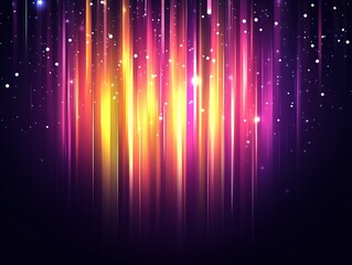 Wall Mural - glowing vertical lines for cosmic background.