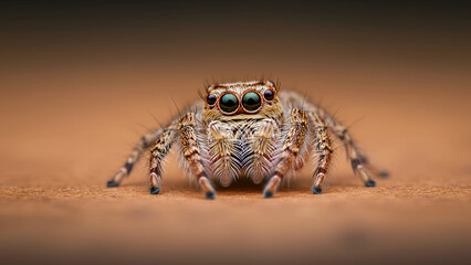 Macro photo of a spider with the best composition and perfect details - 52