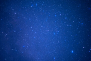 Wall Mural - night sky space background, starry universe in dark blue sky, milky way galaxy with stardust field i