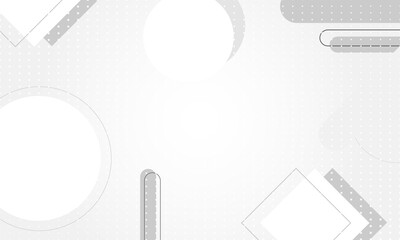 Wall Mural - black and white modern square lines pattern dot style background vector design
