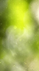 Wall Mural - sunny blurred spring season nature bokeh vertical background.