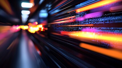 highspeed data stream tunnel.