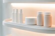 © Wimon - Luxury interactive beauty shelves with touch-sensitive smart packaging, adjusting lighting and AI recommendations based on customer proximity