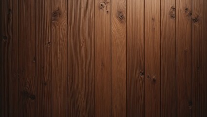 Poster - Brown Wood Panel Texture - Organic Wood for Interior Decoration