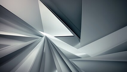 Poster - Refraction and reflection of light with a gradient backdrop.