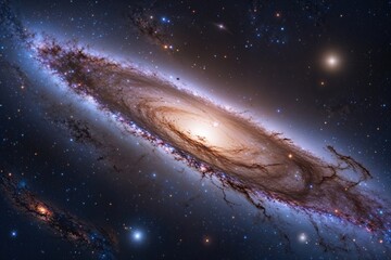 Wall Mural - discovering the andromeda galaxy insights into cosmic beauty and celestial marvels