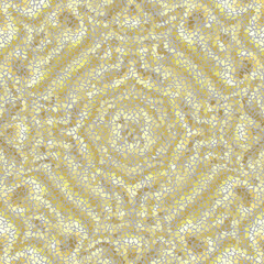 Aufkleber - Bright abstract mosaic seamless pattern. Vector background. Endless texture. Ceramic tile fragments.