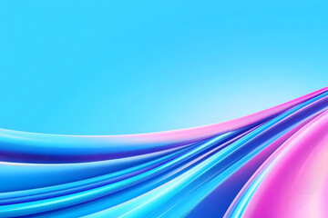 Wall Mural - Technology poster background material futuristic lines, abstract KV main visual business PPT background