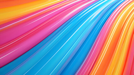 Canvas Print - particle flow tunnel space vortex, internet science and technology creative background