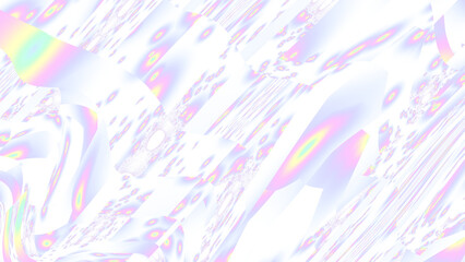 Fototapete - Colorful gradient shape blur. Blur Gradient Shape transparent PNG shape gradient Shining circle holographic blurred shape rainbow colors. Abstract design