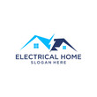 © kaa - Abstract Electric Home Logo Design