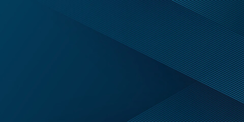 Wall Mural - elegant dark blue background with modern transparent diagonal lines