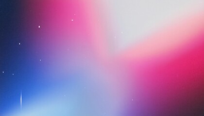 Poster - ethereal abstract gradient with pink, blue, and white soft glow, dreamy blurred texture for modern film vintage background and designs

