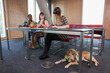 © Caia Image - Disabled coworkers in modern office
