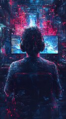 Immersive Coding Experience, A Programmer's Deep Dive into the Digital Realm