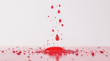 Wall Mural - exquisite macro photography, a glistening drop of water captured in stunning detail