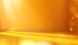 © Deep Stock - Abstract Gold Room with Light Rays, Studio Background