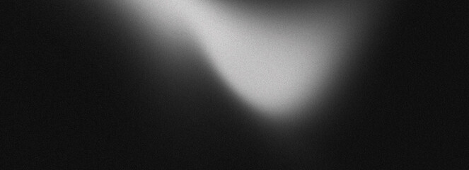 Grainy black white gradient background with dark noise texture gray cover header poster monochrome backdrop design