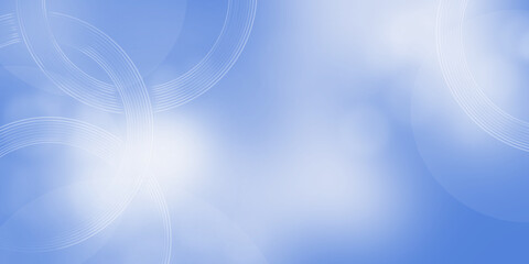 Wall Mural - abstract blue background with technology background