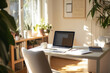 © Olivia - workspace in a home interior
