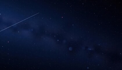 Wall Mural - Vast, dark expanse of deep space speckled with distant stars, space exploration, astrophotography