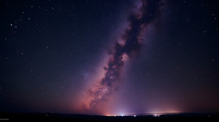 Wall Mural - Stunning Milky Way Night Sky Stars Dark Sky Astrophotography