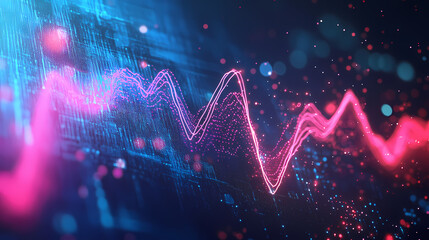 Digital heartbeat cloud computing network technology data red web blue code cyber lines pulse health. Pulsing Network. Illustration